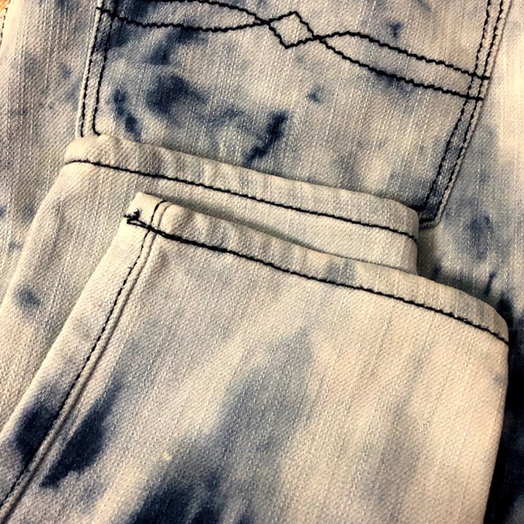 - Lucky Brand Tie Dye Denim Legging Jeans 4/27 - Picture 4 of 7